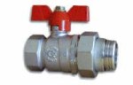 Ball valves with union