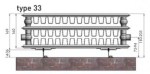 Panel radiator VK33-200-1100