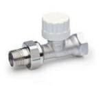 Thermostatic Radiator Valve (TRV) straight 1/2